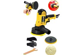 Resim Müller Germany Wax 3500 Motor Korumalı Otomatik Şanzıman Devir Ayarlı Zımpara Pasta Cila Polisaj Makinesi 