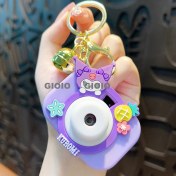 Resim Silver1 Yeni Sevimli Çizgi Film Işıklı Işık Kulomi Büyük Kulak Köpek Hediye Kutusu Anahtarlık Araba Okul Çantası Dıy Kolye Hediye (Yurt Dışından) 