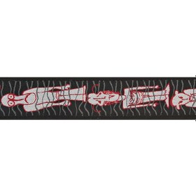 Resim Planetwaves 50Js08 Gitar Askısı Dokuma Joe Satrıanı Creatures 