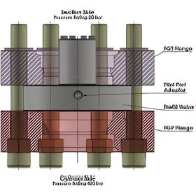 Resim Svf Tipi Ön Dolum Valf Flanşları 
