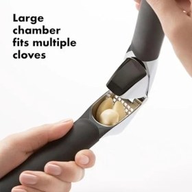 Resim Leaf Shop - Good Grips Sarımsak ve Zencefil Ezmek Için Sarımsak Presi - Bulaşık Makinesinde Yıkanabilir 