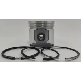 Resim Motokent Piston + Segman Seti ( Std - Çap 88.00 mm ) : Yanmar/3Tnv88/4Tnv88 