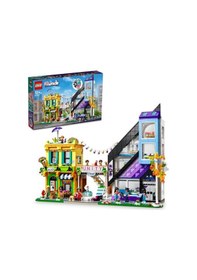 Resim LEGO Friends 41732 Şehir Merkezi Çiçek ve Tasarım Dükkanları 2010 Parça 
