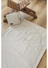 Resim Sade Seccade Çantalı Naturel Düz 70x115 Ç3 Nakış Çantalı 