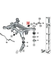 Resim Bimbo Bmw F10 5 Serisi Arka Diferansiyeltakozu Büyük 33316797238 