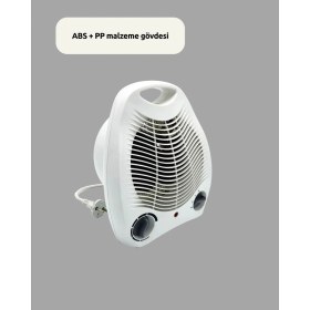 Resim Pilelistore- Mini Elektrikli Isıtıcı - Taşınabilir Fanlı Isıtma Sistemi 
