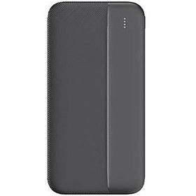 Resim Dexim DC01 10.000 mAH Superslim Led Işıklı Powerbank - Siyah 