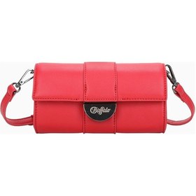 Resim Buffalo Clutch Curve Night Baguette Çanta Kırmızı 