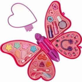 Resim Pretty Pinky Kelebek Şekilli Oyuncak Güzellik ve Makyaj Seti 