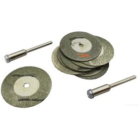Resim ELMAS DİSK KESİCİ 60MM DUBLE KOCAMAN EBAT SERAMİK FAYANS TAŞ KESİ 