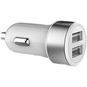 Resim Suntek Telefonlar Için Led Çift Usb Araç Şarj Adaptörü 