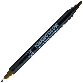 Resim Zig Kurecolor Fine Brush Manga Marker Çizim Kalemi 764 Mid Brown 