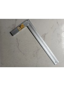 Resim Alüminyum Marangoz Gönye 400 Mm, Hassas Ölçüm ve Dayanıklı Tasarım 