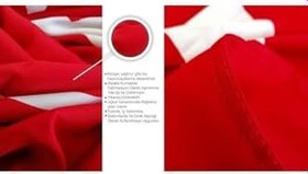 Resim Lona Sanat Türk Bayrağı Alpaka Kumaş 80X120Cm.;Kırmızı 