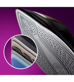 Resim Philips Siyah Renkli Hız Modlu Otomatik Buhar Destekli Kazanlı Ütü, 170 G/dk Sürekli Buhar, Steam Glide Plus Taban, Kompakt Tasarım ve Günlük Kullanımda Kolay Temizlik 