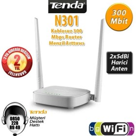 Resim Tenda N301 300 Mbps 2.4 Ghz Acces Point & Router 