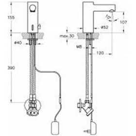 Resim Artema Aquasee Nature Fotoselli Lavabo Bataryası A47100Sta 