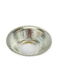 Resim 24 Parça Dövme Bakır Yemek Takımı Gümüş 