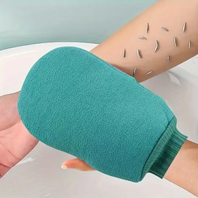 Resim 3'lü/2'li Rastgele Renk Çift Taraflı Peeling Havlusu, Kaba ve İnce Kum Seçenekleri, Banyo ve El Bakımı İçin Uygun, Sırt Ovma Eldiveni, İki Yüzeyli Tüylenme 
