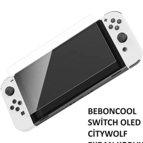 Resim Beboncool Nintendo Switch Uyumlu OLED Poliüretan Film Ekran Koruyucu 