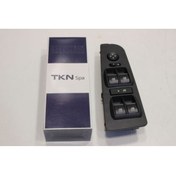 Resim ünlü oto Fiat Linea Sol Ön Cam Anahtarı Dörtlü Otomatik Düğme Kumanda Paneli 