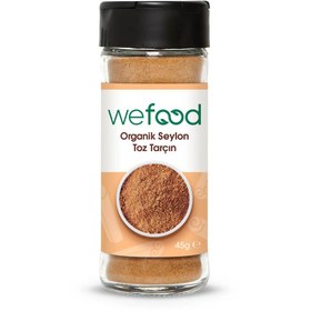 Resim WEFOOD Organik Seylon Tarçın Tozu 45g 