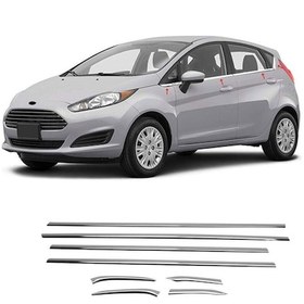 Resim FORD FİESTA CAM ÇITASI 8 PRÇ. 2009-2017 ARASI YILLAR P.ÇLK 