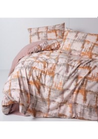 Resim Cotton Box Flanel Rina Kiremit Çift Kişilik Nevresim Takımı Kiremit 