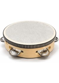 Resim Tbl Dekor 20 cm Ahşap Tef Müzik Aleti 