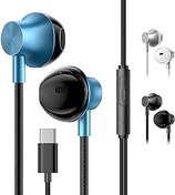 Resim LWZCAM USB C Kulaklıklar 3 Paketi, HD Mikrofonlu Kablolu C Tipi Kulaklıklar, Kulak İçi Kulaklıklar Stereo Ses, iPad ile Uyumlu USB C Kulaklıklar, Android Telefonlar, Tüm C Tipi Cihazlara Uyar 