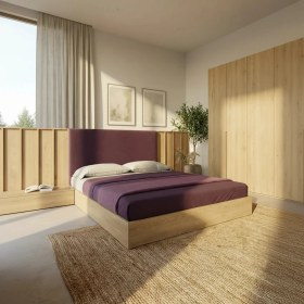 Resim Latanwood Gipsy Ahşap Karyola 
