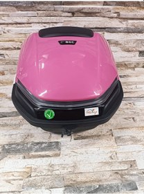 Resim 32 Lt Motosiklet Arka Çanta Bgc Top Case Pembe 