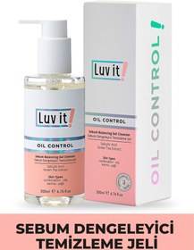 Resim Luv it! sebum dengeleyici temizleme jeli 200 ml 