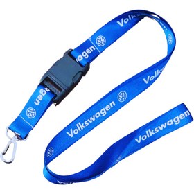 Resim TUSBA MARKET Volkswagen Logolu Anahtarlıklı Mavi Oto Ayna Askı Ipi | Volkswagen Araç Torpido Üstü Kaydırmaz Ped 