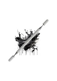 Resim Lenovo Tab M11 İle Uyumlu Disk Uçlu Hassas Dokunmatik Ve Tükenmez Kalem Siyah 