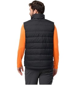 Resim Jack Wolfskin Ather Down Vest M Erkek Outdoor Yelek 1207691-6000 Siyah 