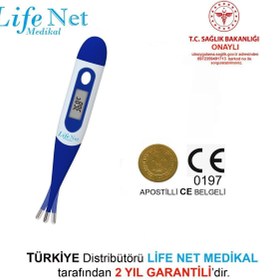 Resim özgürce Esnek Uçlu Dijital Koltuk Altı Ateş Ölçer JA-12B 