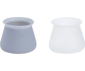 Resim 12 Pcs Silikon Sandalye - Masa Ayak Pabuç Kahverengi 