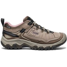 Resim Keen 1028993 Targhee Iv Wp Brindle/nostalgia Rose Kadın Outdoor Ayakkabı Bej 