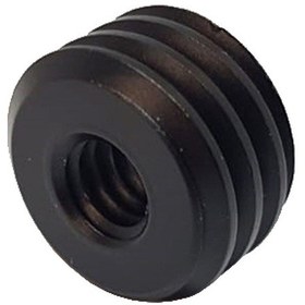 Resim 1/4 İnç Tripod Vidasını 5/8 Inçe Dönüştürücü Vida Adaptörü Siyah 