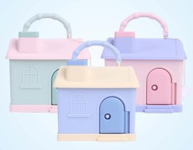 Resim DS HEDİYELİK TOPTAN Renkli Ev Tasarımlı Kumbara 