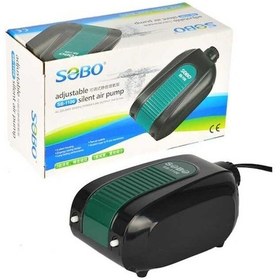 Resim Sobo Sb-1106 Çift Çıkışlı Hava Motoru 