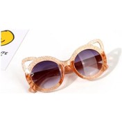 Resim Winful 2024 Sümer Çocuk Karikatür Kedi Güneş Gözlüğü Uv Korumalı Moda Aksesuaraltın51gri Gri 