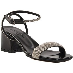 Resim Pierre Cardin Siyah Taşlı Bilekten Bantlı Kadın Abiye Ayakkabı Çok Renkli 