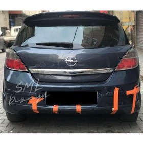 Resim Opel Astra H Arka Ek Arka-tampon-ek-difüzör Plastik 