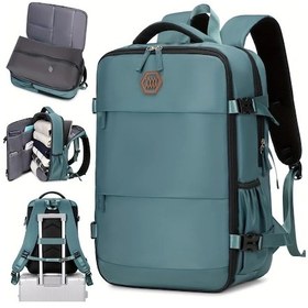 Resim Cordial Lake Blue Vakum Sırt Çantası 15.3 İnç Seyahat Laptop Sırt Çantası Göl Mavisi 
