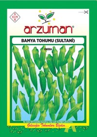 Resim Arzuman Sultani Bamya Tohumu 10 G 150 Adet 