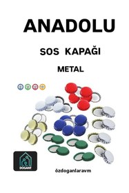 Resim dogant özdoğanlar avm Sos Salça Soda Gazoz Kapağı 200 Adet 