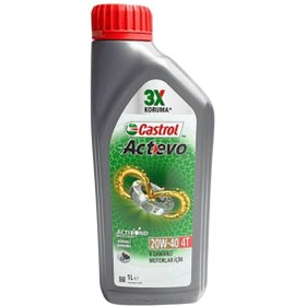 Resim Castrol Actevo 20w-40 4t Motosiklet Yağı 1lt 