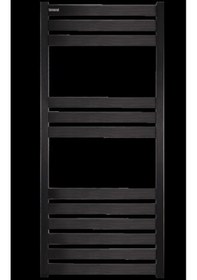 Resim Siyah Mat Alüminyum Havlupan 50 x 1100 Cm Termorad Petsa Slim 